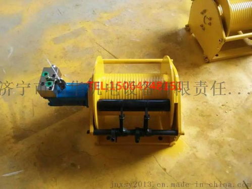 濟寧潤華供應吊車專用柱塞馬達12噸液壓卷揚機 卓越拉力，助力高效機械設備作業